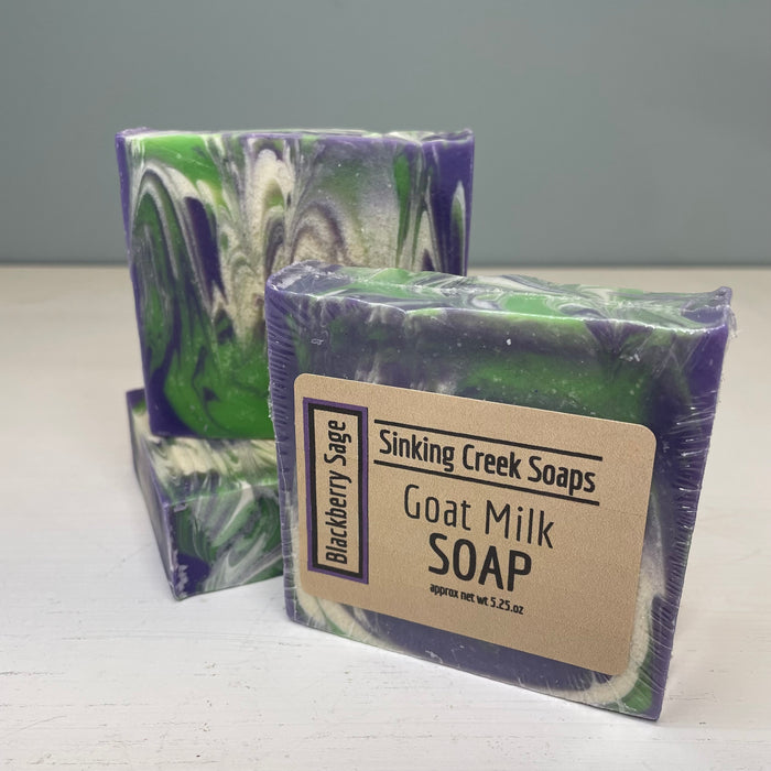 Blackberry Sage Goat Milk Soap