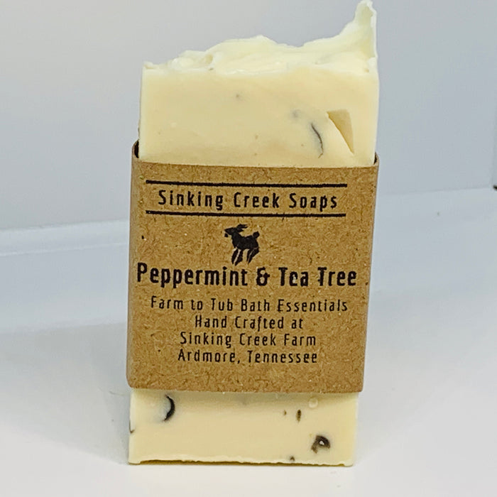 Peppermint & Tea Tree Goat Milk Soap