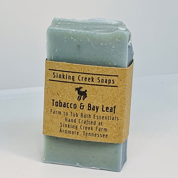 Tobacco & Bay Leaf Goat Milk Soap